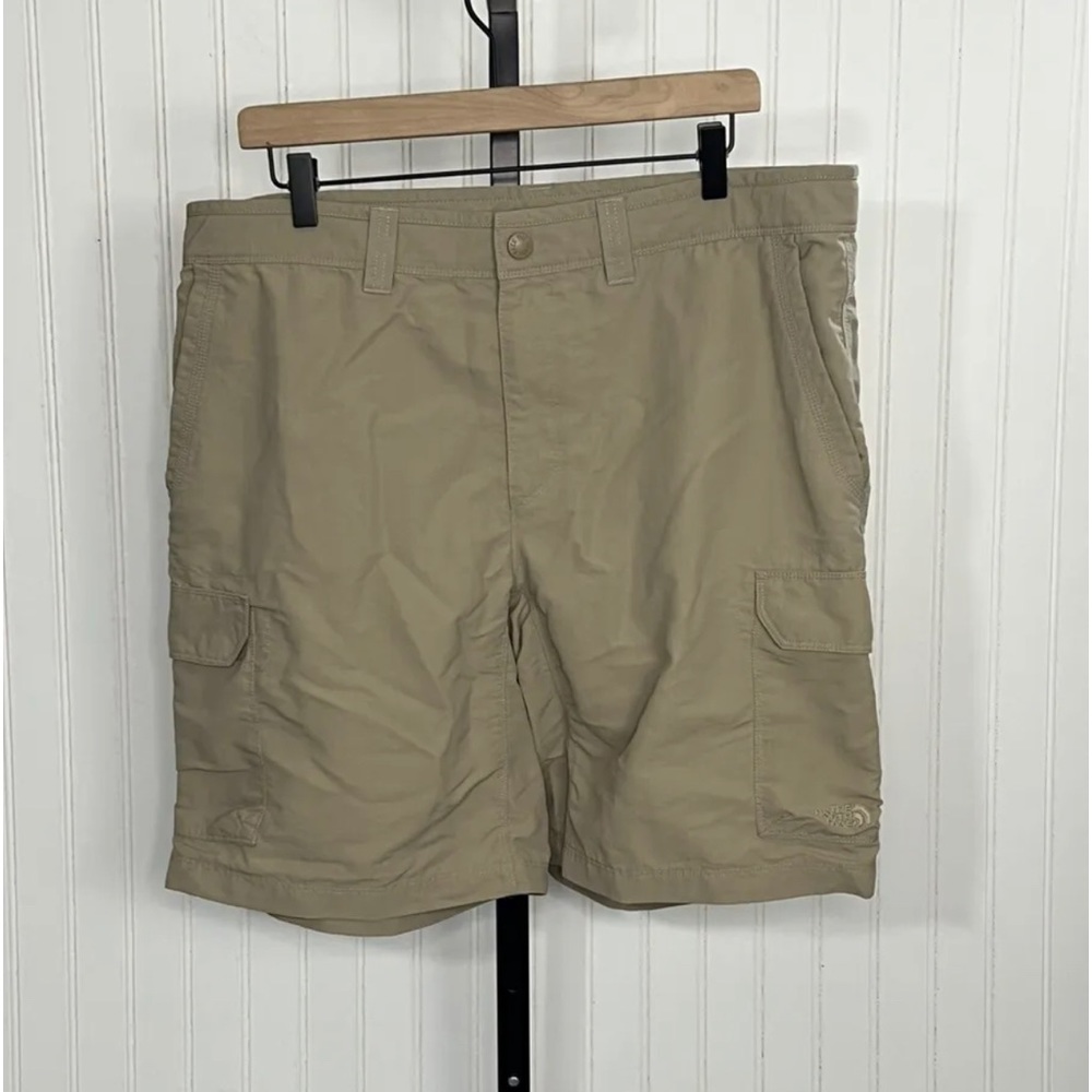 Men’s North Face Shorts.  Khaki color.  Size 38